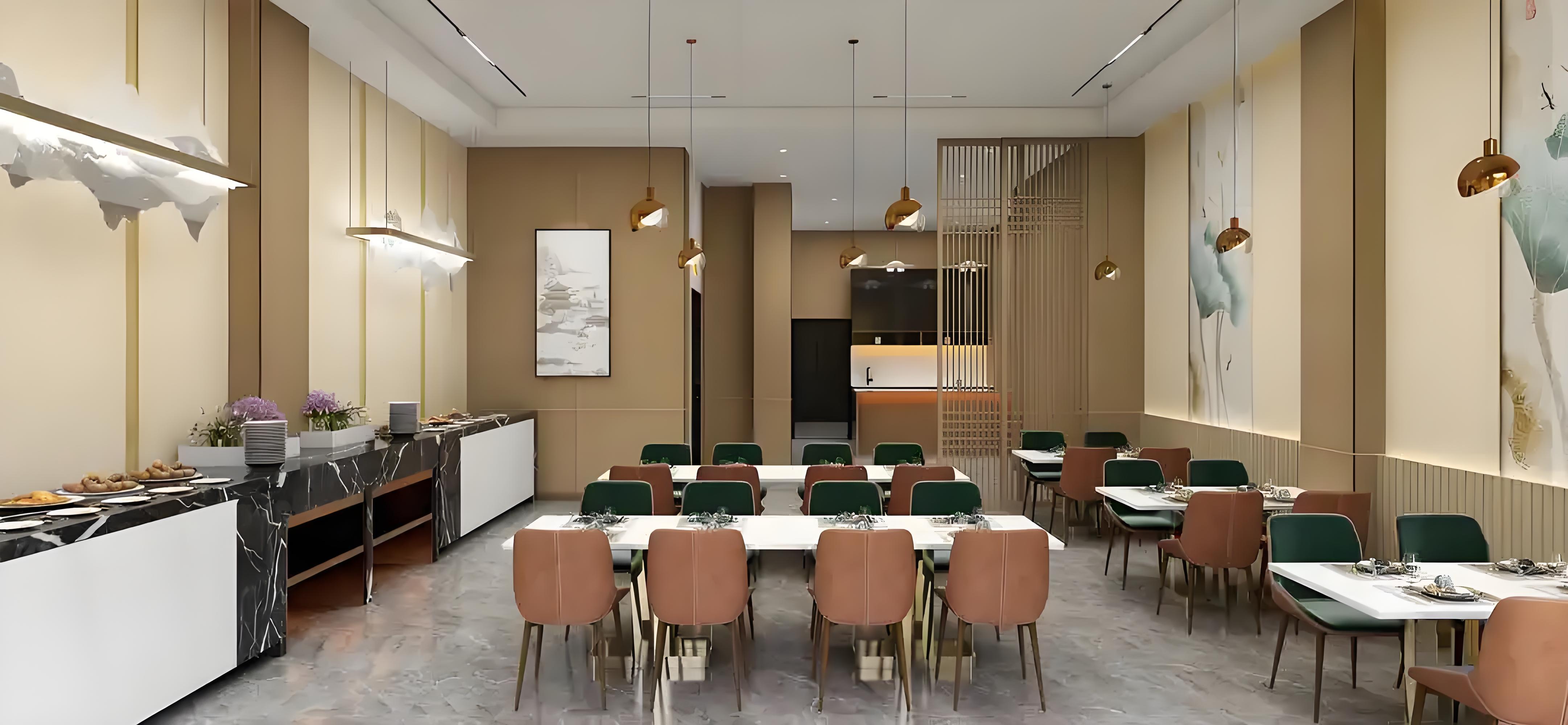 Elegant dining space with professional restaurant design