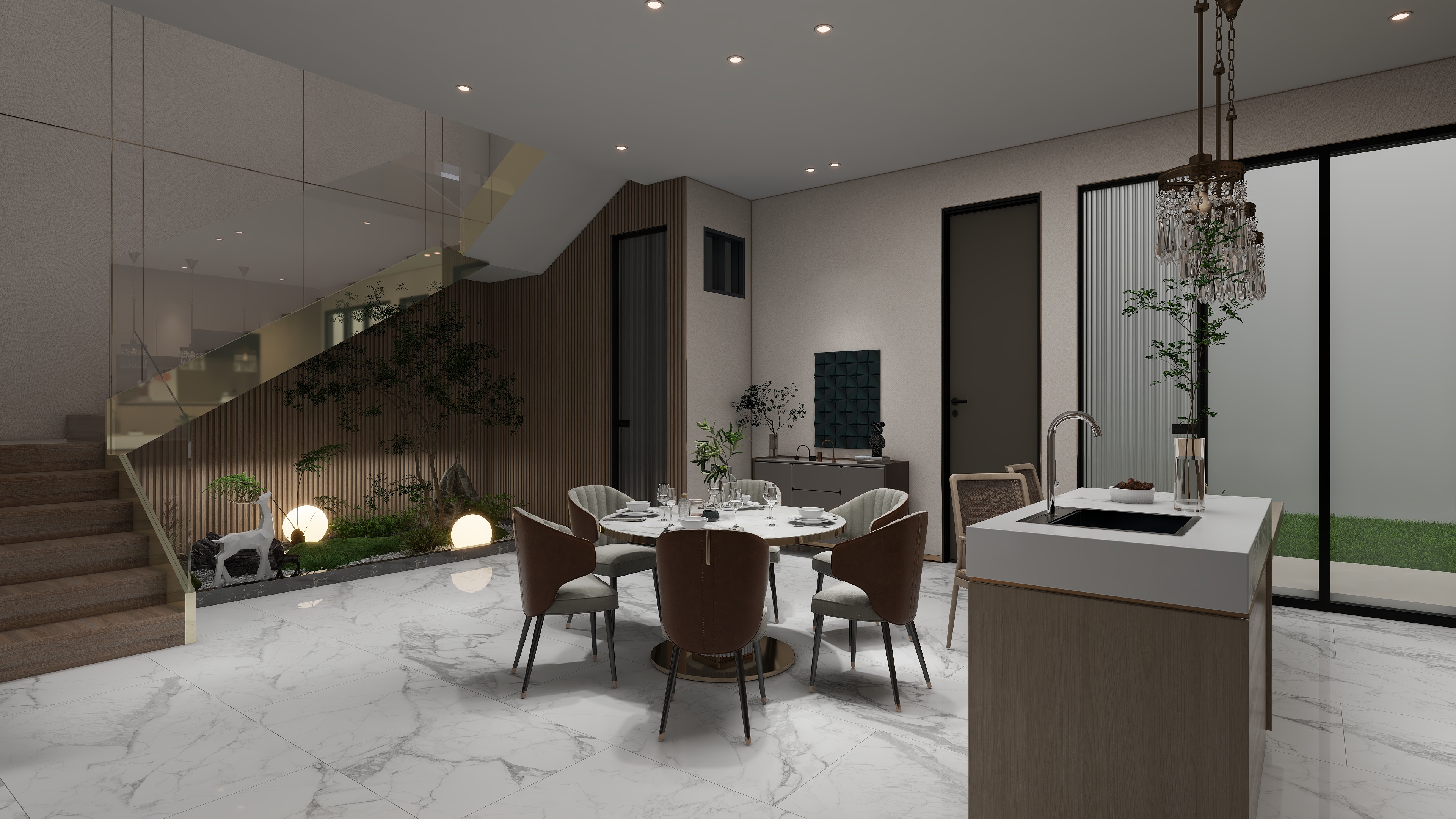 3D Business Interior Design